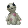 thumbnail image 1 of EUBUY Voodoo Doll Incense Burner with Smokes Resin Aromatherapy Mini Cone Incense Holder Craft for Desktop Indoor Halloween Car Home Decoration Ornament Head Towards Left, 1 of 10
