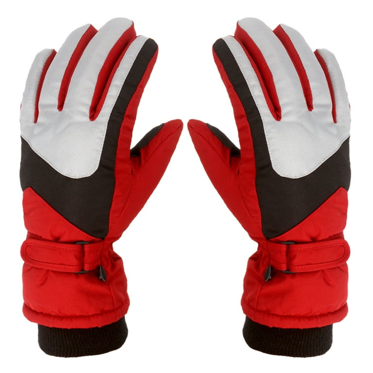 Gloves Winter Warm Waterproof, Finger Protection Winter