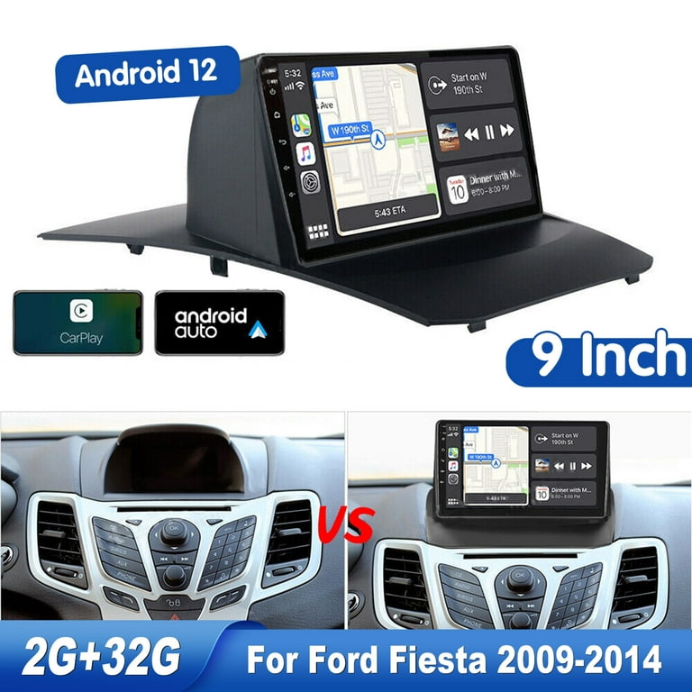 EUBUY for ford Fiesta 2009-2014 Android 12 Car Stereo Radio