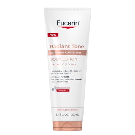 Eucerin Radiant Tone Dark Spot Corrector Body Lotion, 8.4 fl oz Tube