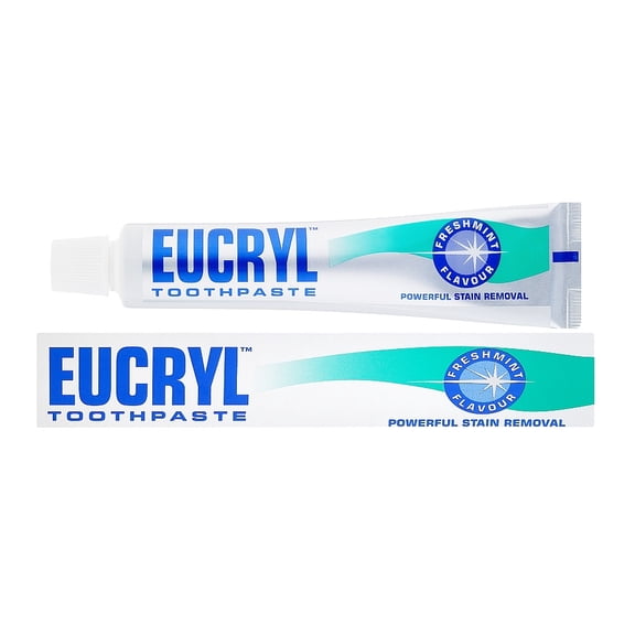 EUCRYL SMOKERS TOOTHPASTE FRESHMINT 50ML POWERFUL STAIN REMOVAL by Eucryl
