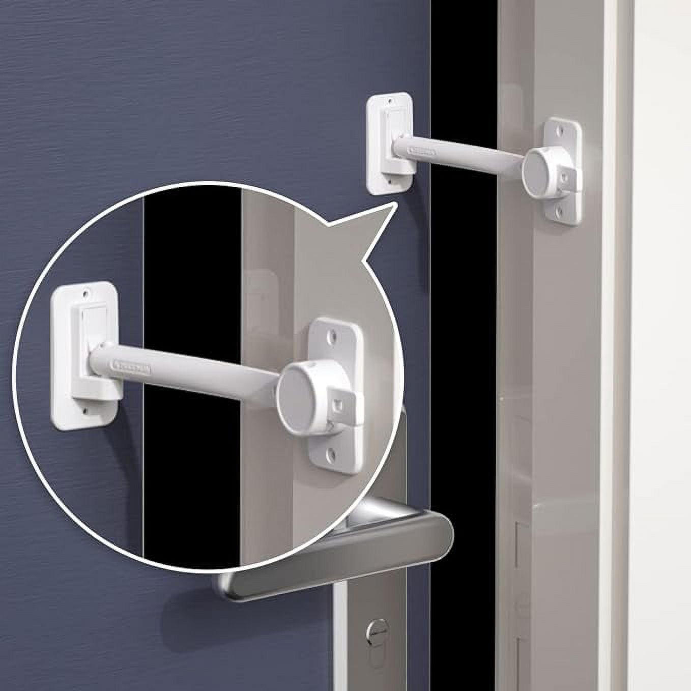 EUDEMON 1 Pack Child Proof Door Finger Pinch Guard, Baby Door Stopper