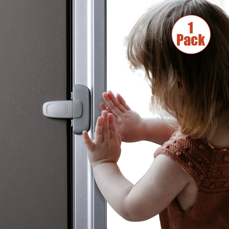 EUDEMON 1 Pack Home Refrigerator Fridge Freezer Door Lock Latch