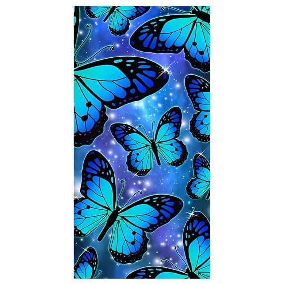 EUDIDV Absorbent New-fine Fiber Beach Towel Printed Towel Beach Swimming Vacation Absorbent Towel Quick Dry
