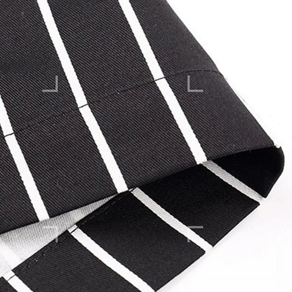 EUDIDV Aprons for Women With Pockets Black Stripe Bib Apron With 2 Pockets Chef Kitchen Cook Tool WH plus Size Pinafore Apron Pinafore Aprons for Women