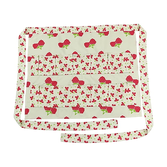 EUDIDV Aprons for Women With Pockets Fashion Collecting Apron Pockets Holds Chicken Farm Home Apron plus Size Pinafore Apron Pinafore Aprons for Women