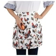 thumbnail image 1 of EUDIDV Aprons for Women With Pockets Fashion Collecting Apron Pockets Holds Chicken Farm Home Apron plus Size Pinafore Apron Pinafore Aprons for Women, 1 of 3