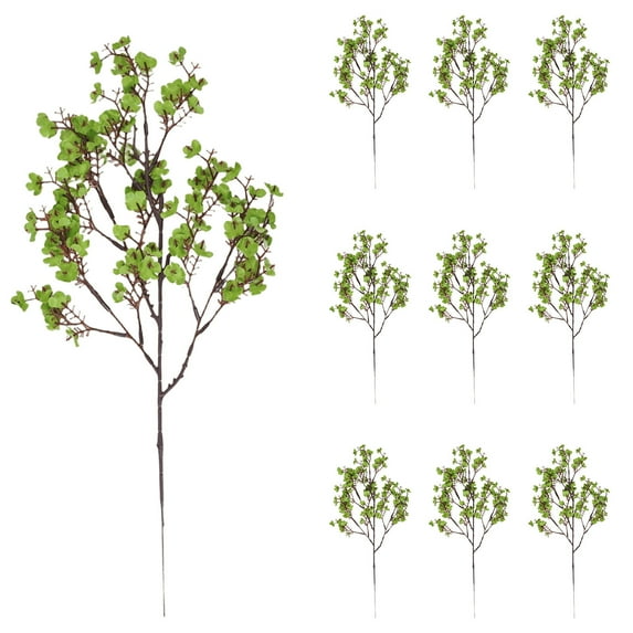 EUDIDV Artificial Flowers 10PC 50cm Zen Inspired Simulation Of Branches For Home Decoration Realistic Flesh Colored Small Peach Blossoms Dried Branches Tea Room Flower;for Home Decor