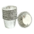 thumbnail image 1 of EUDIDV Cake Molds For Baking Muffin Fresh Disposable Good Baking Mold Tin Foil Cake Cup 50pc Cake Molds Mini, 1 of 6