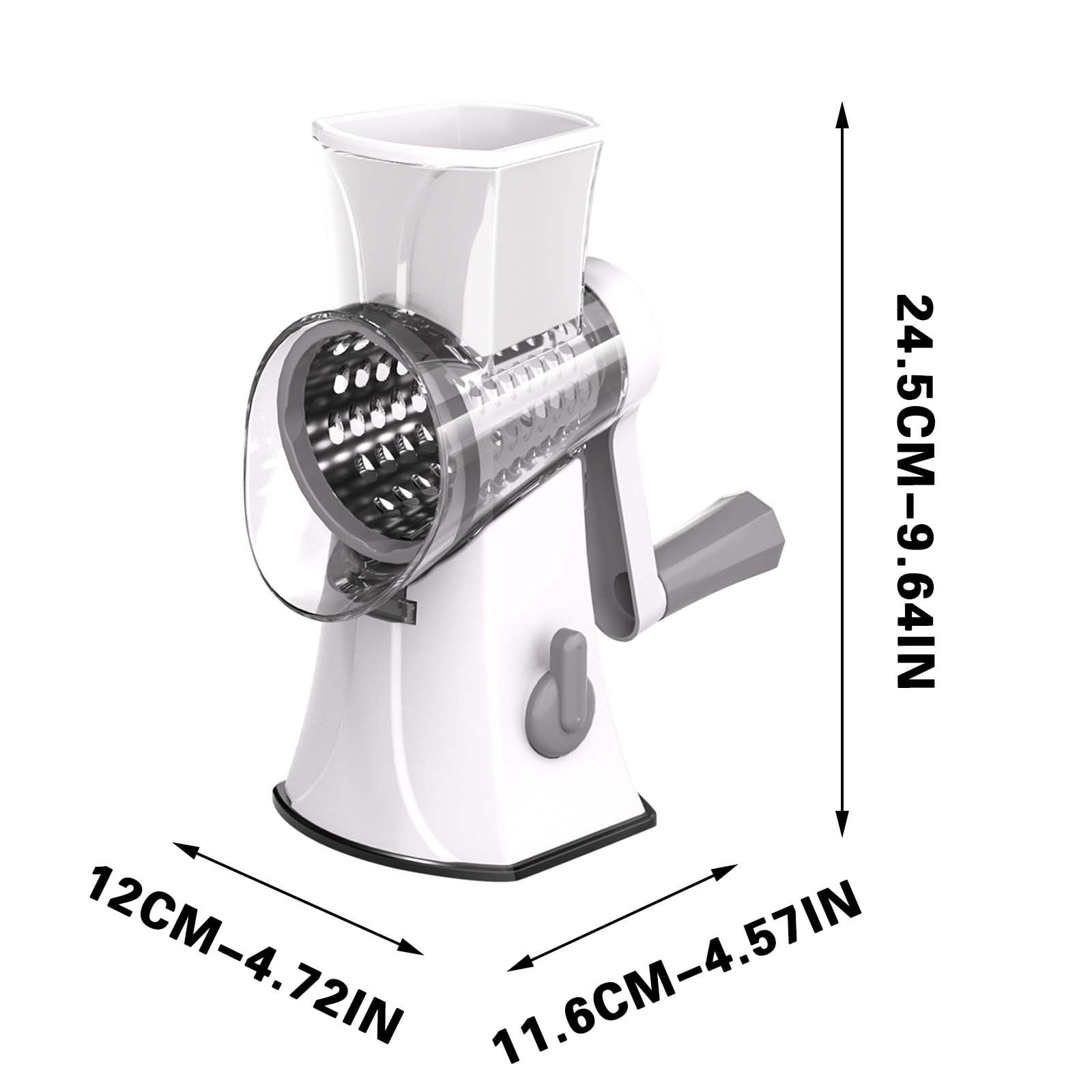 Vegetable Slicer And Chopper In1 Rotary Cheese Grater Manual