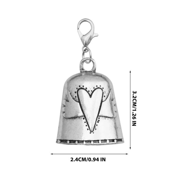 EUDIDV Christmas Ornaments Bell Blessing Bell Friend Are Angel Hanging Bell Motorcycle Bell Gift Xmas Tree Decor