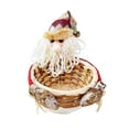 thumbnail image 1 of EUDIDV Christmas Products Christmas Candy Storage Basket Decoration Santa Claus Storage Basket Gift Small Festive Supplies, 1 of 3