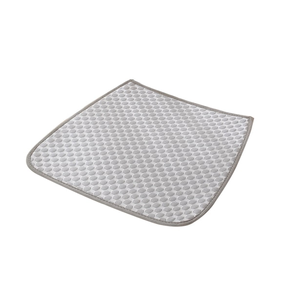 EUDIDV Comfortable Relaxing Cushion Cool Seat Cushion Spring And Summer Style Classic Style Pattern Office Seat Cushion With Non-slip Pad Supportive Seat