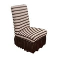 thumbnail image 1 of EUDIDV Comfortable Relaxing Cushion Modern Easy Thickened Chair Cover Seersucker Chair Cover Home Elastic Dining Chair Cover Lace Skirt Supportive Seat, 1 of 6