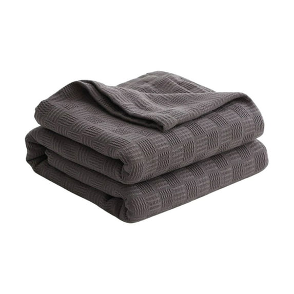 EUDIDV Cooling Blanket Thermal Blanket;Cotton Knitted Gauze Cover Blanket Layer Thread Blanket Towel Quilt Double Cotton Conditioning Quilt Summer Quilt Small Blanket