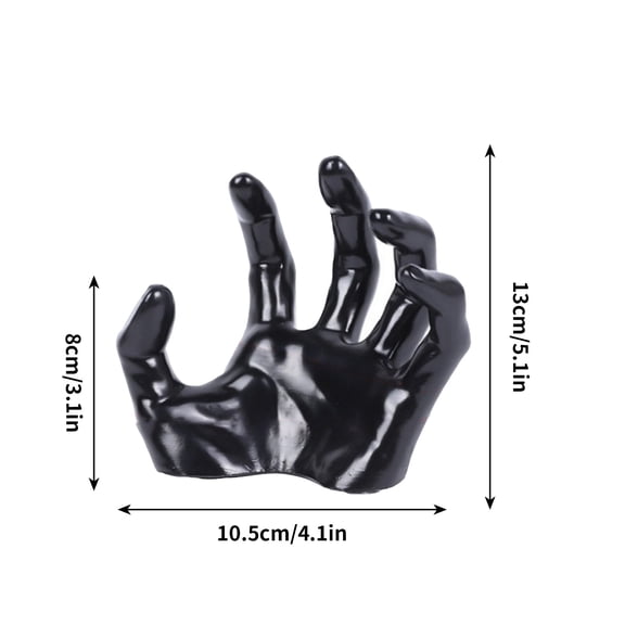 EUDIDV Creepy Props Halloween Decorations Indoor Wall Mounted Creepy Reaching Hands With Lighted Candles Hand Horror Decorations Goth Gothic Hanging Wall Art Home Home Decor Clearance