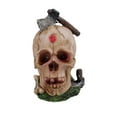 thumbnail image 1 of EUDIDV Creepy Skeleton Halloween Various Skull Ornaments Ghost Festival Rose Skull Resin Crafts Horror Felling Decoration Halloween Skeleton Decoration, 1 of 6