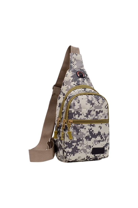 EUDIDV Crossbody Bag;Camouflage Sling Bag Military Style Chest Pack Lightweight Crossbody Shoulder Bag For Hiking Travel Everyday Use;Suitable for Going Out and Travel
