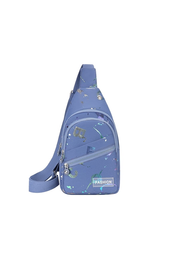 Sling Bag,Crossbody Running Pack With Adjust Running Belts And 2 Zippers Pockets For Women And Men Workout Travelling Jogging Cycling Hiking Waist Pack,Crossbody Bag,Small Backpack