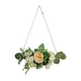 thumbnail image 1 of EUDIDV Decorative Faux Flowers Artificial Flower Decoration Style Decorative Flower Wreath Wall Pendant Artificial Flowers, 1 of 6