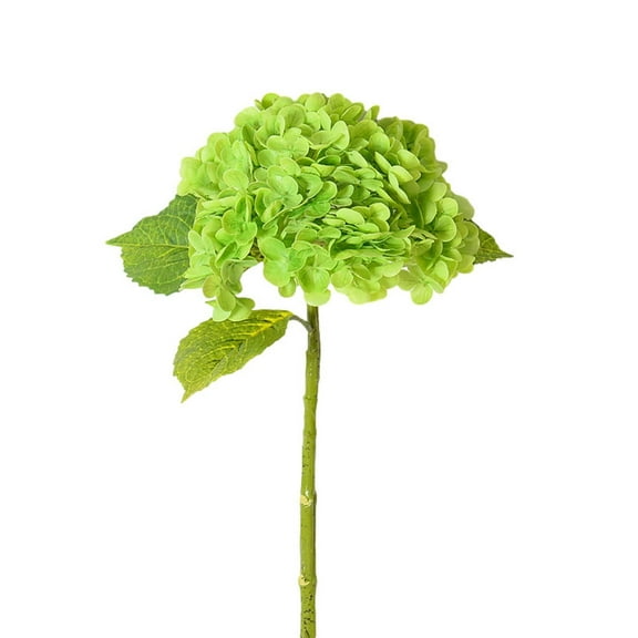 EUDIDV Decorative Faux Flowers Artificial Hydrangea Macrophylla Large, Natural And Realistic Hydrangea Macrophylla Family Party Decoration Outdoor Wedding Table Decoration Artificial Flowers