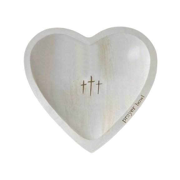 EUDIDV Easter Decorations Heart Shaped Pray Bowl And Pray Cards A Gift To Give Easter Eggs Party Supplies