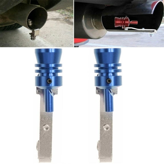 EUDIDV Emergency Whistle;New Universal Car Turbo Muffler Exhaust Pipe Sound Simulator Whistle M Size;Suitable for Training and Seeking Help