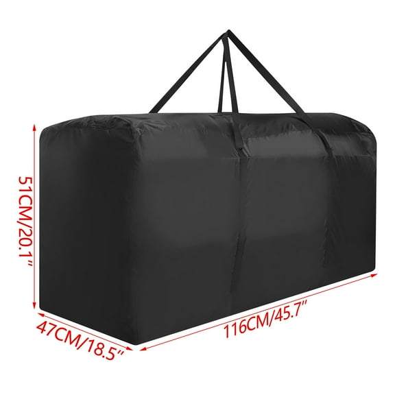 EUDIDV Extra-Large Christmas Tree Storage Bag, Double Zipper Oxford Storage Bag, Christmas Tree Transportation Bag, 3 Medium Size Christmas Trees And Other Christmas Collapsible Storage Bag Roomy