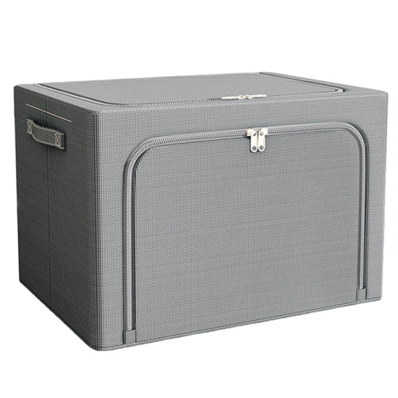 EUDIDV Extra-Large Clothes Storage Box Home Closet Clothes Quilt Fabric Organizer Oversized Capacity Oxford Cloth Storage Bag Sub Collapsible Storage Bag Roomy