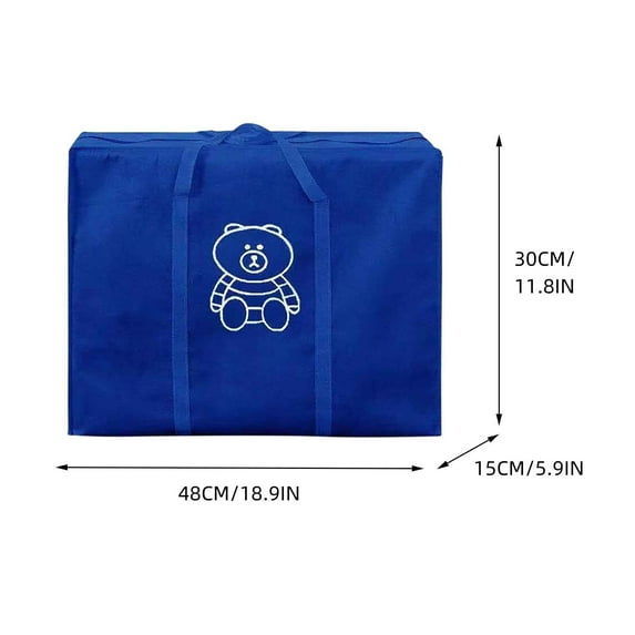 EUDIDV Extra-Large Extra Large Luggage Bag And Storage Bag For School Student Dormitories Clothing Cotton Quilt Bag For Moving Home Packing Bag Collapsible Storage Bag Roomy