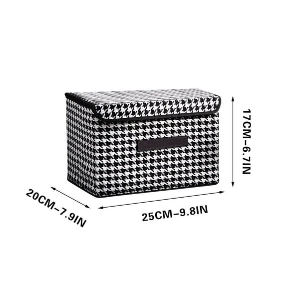 EUDIDV Extra-Large Nonwoven Folding Organizer Storage Box Dormitory Clothes Clutter Storage Collapsible Storage Bag Roomy