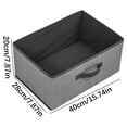 thumbnail image 1 of EUDIDV Extra-Large Storage Box For Clothing And Sundries Household Items Fabric Desktop Toy Storage Box Collapsible Storage Bag Roomy, 1 of 2