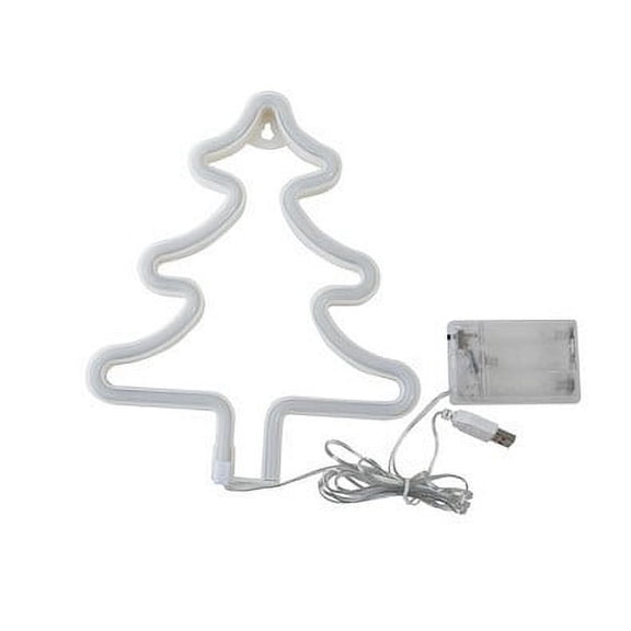EUDIDV Festive String Lights Hand Made Christmas Tree Neon Lights Sculptures Table Curtains Window Decorations Home Decoration Night Lights Xmas Decorative