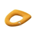 thumbnail image 1 of EUDIDV Furniture Chair Cushion Toilet Seat Cushion Thickened Toilet Cover Knitted Toilet Seat Cushion Washable Household Toilet Cover Winter Warm Toilet Seat Cover Mat Comfortable Cushion, 1 of 3