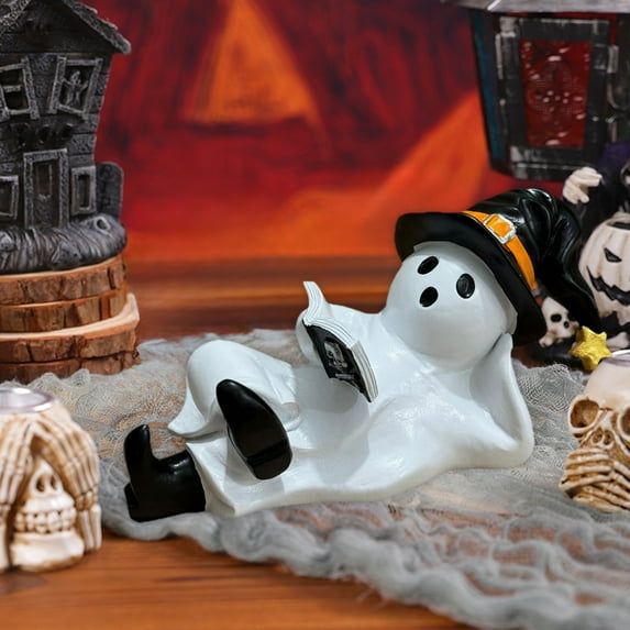 EUDIDV Halloween Decorations Halloween Ghost Ornament Witch Ghost Hat Party Scene Sale Clearance