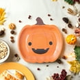 thumbnail image 1 of EUDIDV Halloween Decorations Halloween Party Supplies Cute Pumpkin Dinner Plates Disposable Paper Dinner Plates 7 Inches 10 Pieces Sale Clearance, 1 of 7