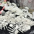 thumbnail image 1 of EUDIDV Halloween Decorations Halloween Skeleton Hands Realistic Life-Size Broken Limb Plastic Skeleton Hands Suitable For Halloween Theme Party Decoration Props Sale Clearance, 1 of 6
