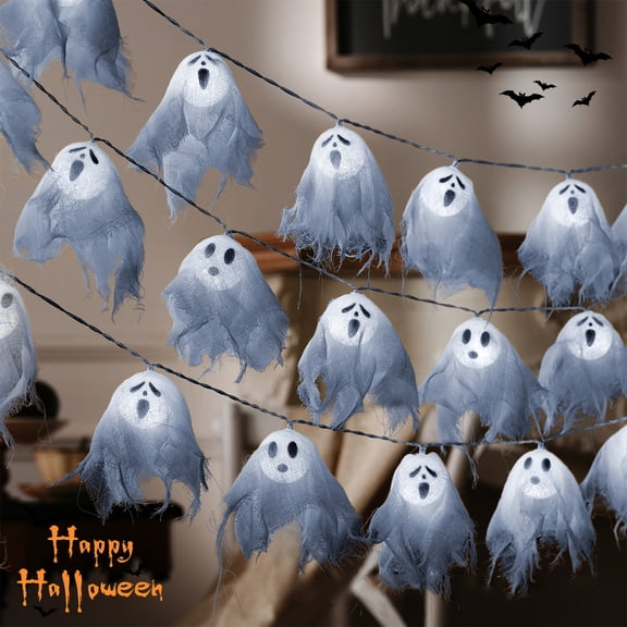EUDIDV Halloween Decorative Lights 20 LED Halloween String Lights Halloween String Lights For Outdoor Indoor Decor Halloween Lighting For Yard Home Party Decorations