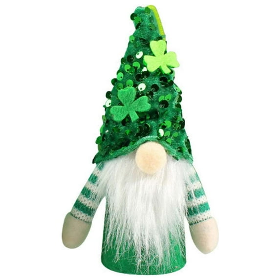 EUDIDV Halloween Figurines Doll Decoration Sequin Hat Doll Christmas Tree Pendant Creepy Tabletop Decor