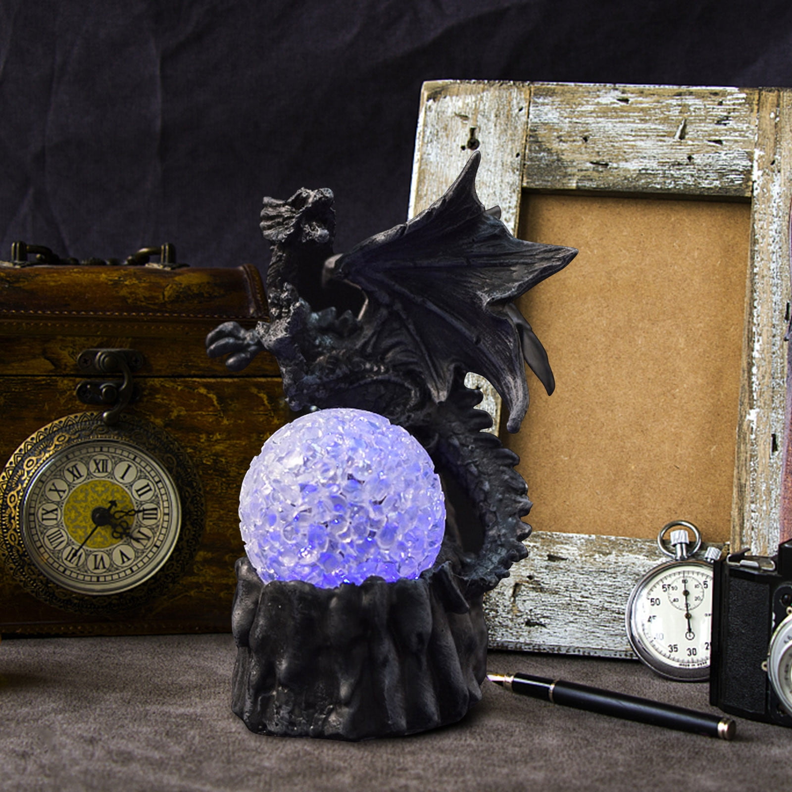EUDIDV Halloween Figurines Halloween Decorations, Halloween Dragon ...