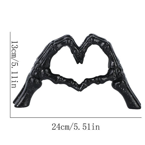 EUDIDV Halloween Figurines Nordic Resin Ornament Halloween Horror Hand Ornament Crafts Desktop Decoration Halloween Gift Creepy Tabletop Decor