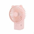 thumbnail image 1 of EUDIDV Hand Held Fan Rechargeable Buckle Folding Bear Fan Portable Pocket Silent Small Fan USB Rechargeable USB Fan Portable, 1 of 2