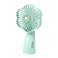 thumbnail image 1 of EUDIDV Hand Held Fan Rechargeable Summer Fashion Portable Handheld Flower Lantern Small Fan USB Fan Portable, 1 of 4
