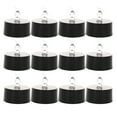 thumbnail image 1 of EUDIDV Haunted House Lights 12pcs Halloween Black Soft Head Small Tea Wax Party Electronic Candle Lights Camping Furnishings Decoration Props Light Halloween Decorative Lights, 1 of 6