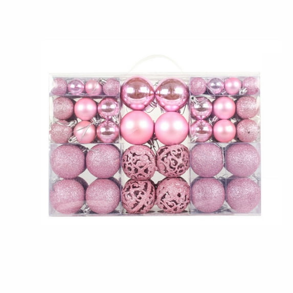 EUDIDV Holiday Hanging Decor 40 Of Christmas Ball Ornaments Christmas Tree Decoration Holiday Wedding Party Decoration Xmas Decorative Hangings