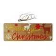 thumbnail image 1 of EUDIDV Holiday Hanging Decor Christmas Decoration Wooden Printing Pendant Window Listing Christmas Tree Decoration Xmas Decorative Hangings, 1 of 1