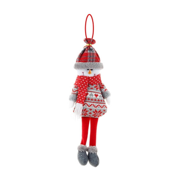 EUDIDV Holiday Plush Toy Christmas Doll Christmas gifts Candy Beads Christmas Santa Claus Snowman Socks Decorations Xmas Figurine