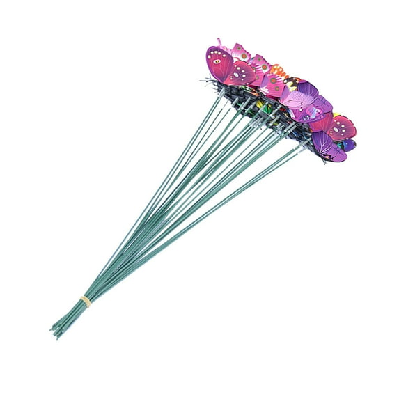EUDIDV Home Decor Accents Stakes Outdoor Yard Planter Flower Pot Bed Garden Decor Butterflies Home Decor Clearance Accents