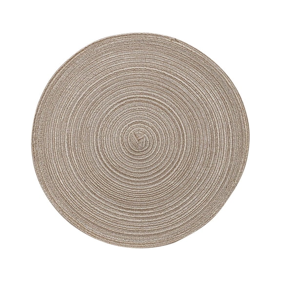 EUDIDV Home Decor Clearance 18cm Ramie Cotton Yarn Table Mat Insulation Pad (Satin Dyeing) Home Decor Items