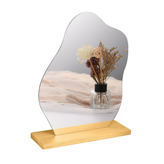 EUDIDV Home Decor Clearance Fashion Irregular Acrylic Mirror Desktop Desktop Makeup Mirror Home Decor Items